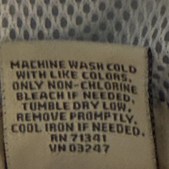 LL Bean Men's Large Button‎ Down Short Sleeve Blue - Picture 7 of 7